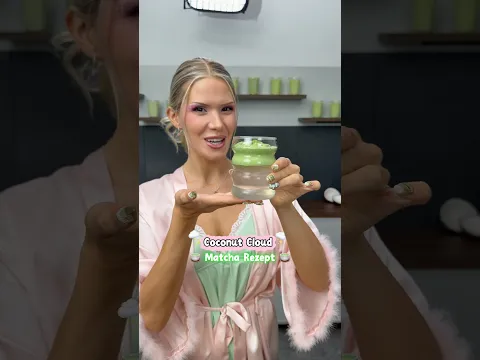 Mein Coconut Cloud MATCHA Rezept 😍🍵☁️ Probiert es unbedingt aus!! 💚 #COCONUTCLOUD