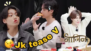 bts eating pizza u0026 play liar game hindi dubbing part 1