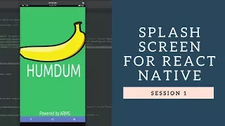 How to React-Native Building Splash screen