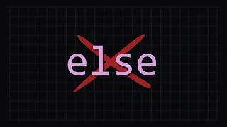 Avoid nesting by not using the else keyword in your code