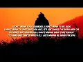 Nate Smith - Wreckage (Lyrics) "i'm a little damaged but damn you saw the good"