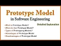 Prototype Model in Software Engineering Prototype Model Types Advantages Disadvantages