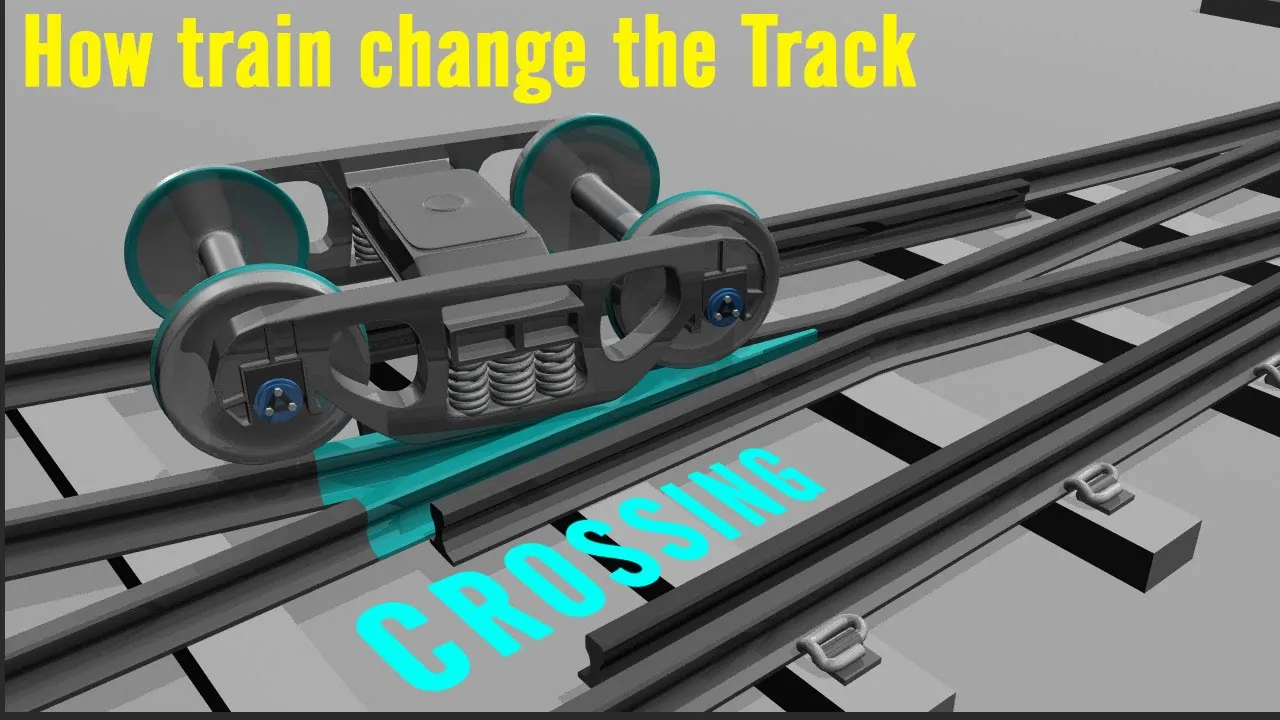 Railway Switch & Crossings | Train track change system | Introduction of Railroad Crossing