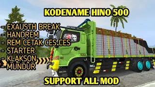 share kodename sound hino 500 cetak ces ces