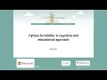 Meg Ray - Python for N00bs A cognitive and educational approach