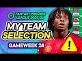 Lagu MY FPL GW24 TEAM SELECTION! 📝 Saka and Rice issues... 👀 | Fantasy Premier League Tips 2025/26
