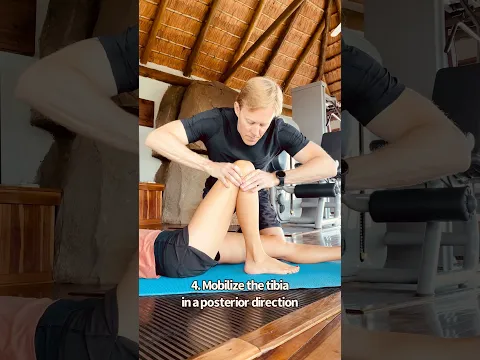 Posterior Tibial Glide Knee Joint Mobilization