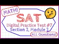 SAT Digital Practice Test Section 2 Module 2 - MATH