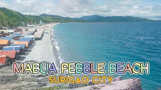 Download MABUA PEBBLE BEACH OF SURIGAO CITY | ONE OF THE BEAUTIFUL AND VISITED BEACH MP3