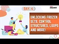 Hands-On Machine Learning with Python DAY - 4 Frozen Sets Control Structures Loops and More