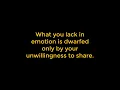 Surprise Me - by Mahalia [Lyrics]