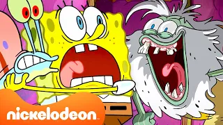 سبونج بوب يكتشف رجل عايش في بيته حرفي ا مشهد كامل سبونج بوب Nickelodeon Arabia 
