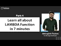Everything About LAMBDA Function AWS AI Chatbots Full Tutorial Part-4
