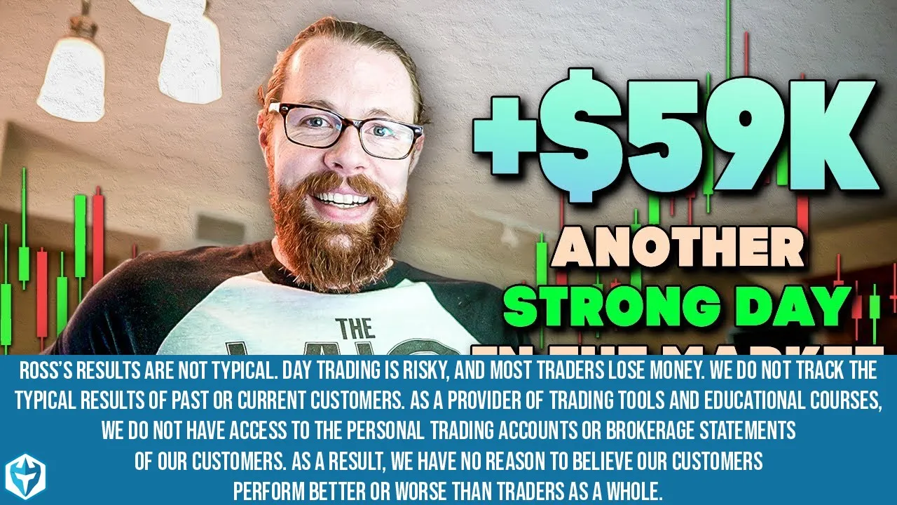Another Strong Day In The Market +$59k | Ross's Trade Recap: video thumbnail