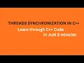 C Thread Synchronization Tutorial Mutex Explained with Example Before After Code Demo