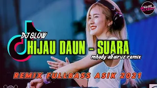 dj suara dengarkanlah aku hijau daun remix slow viral 2022 mhadyalfairuz remix 