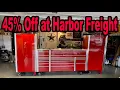 Harbor Freight Scratch and Dent Tool Boxes HUGES SAVINGS