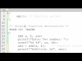 125 Nesting of Function in C Programming Hindi