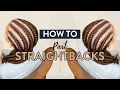 How to Part Straight backs Even if you re a BEGINNER BRAIDER