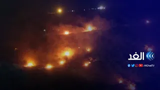 شاهد   توافد الأهالي للمشاركة في فعاليات الإرباك الليلي بجبل صبيح والاحتلال يطلق قنابل الإنارة دندنها
