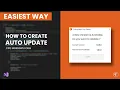 How To Create Auto Update - C Windows Form