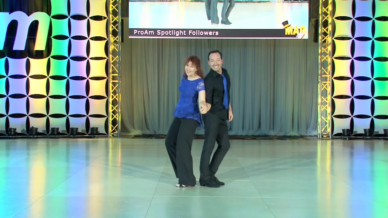 MADjam 2018 Pro Am Spotlight Follower Robyn Walker with Steve Wilder