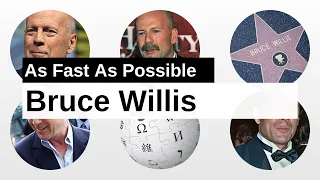 Bruce Willis As Fast As Possible