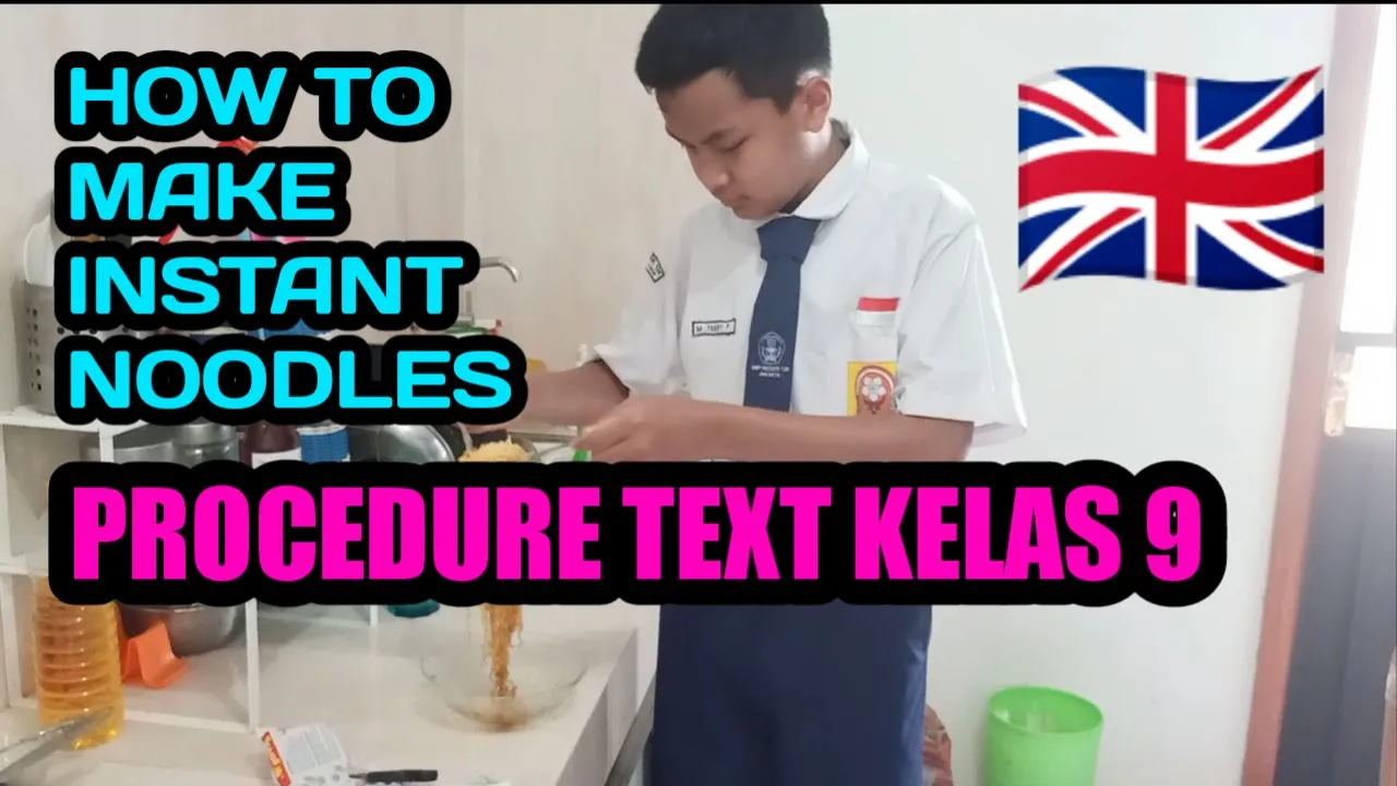 Cara membuat nasi goreng,dalam bahasa Inggris 😁 pemula. 