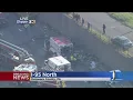 Serious Crash Involving School Bus Ambulance Shuts Down Portion Of I-95 In Delaware County