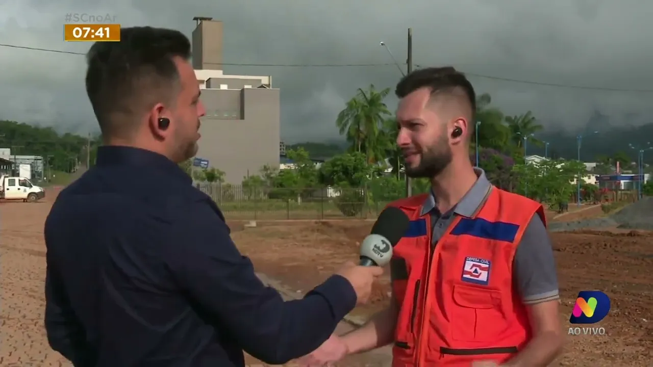 Temporal causa prejuízos em dezessete cidades de SC