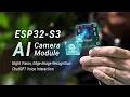 ESP32-S3 AI Camera Edge Computing ChatGPT Voice Control Night Vision First Look