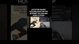 DSTUTTER WASNT HOLDING BACK ON THE WORLD WAS TEACHING HIM HOW TO SLEEP Fyp 