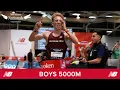 Boys 5000m - New Balance Nationals Indoor 2024