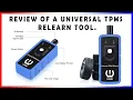 Review of the OBDResouce U508 Universal TPMS Relearn Program Tool