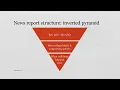 How to teach NewsWise lesson 11 structuring news reports