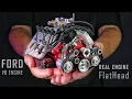 I Built a REAL Miniature V8 Engine Assembly and Run