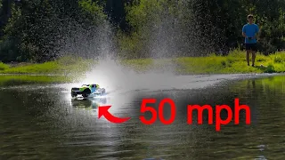 I Tried Driving an RC Car on Water