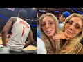 Amen Thompson completely ignores Bonnie Blue shooting her shot at him