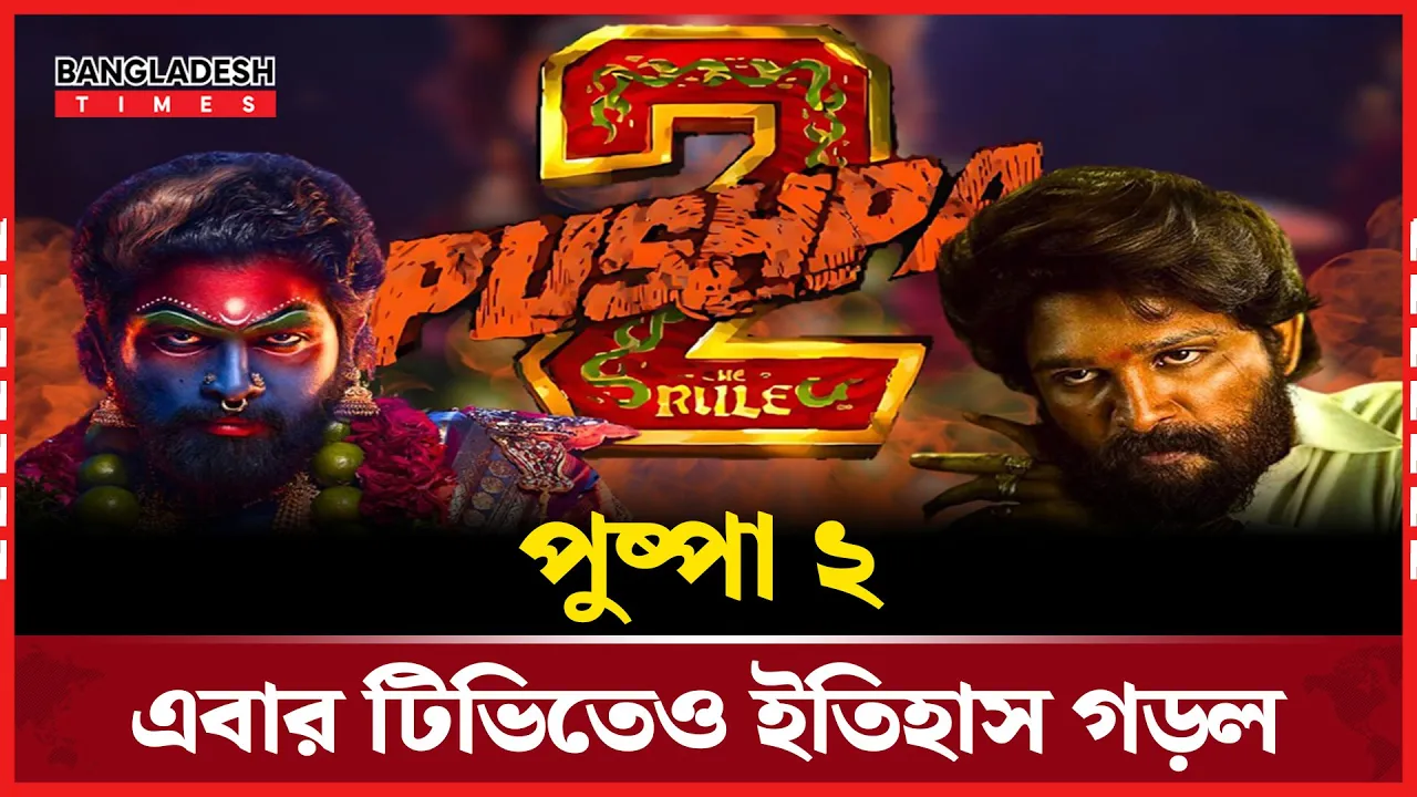 সিনেমার পর টিভিতেও বাজিমাত পুষ্পা ২