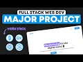 Full Stack Project for Beginners - HTML CSS Javascript MERN React Node js Express MongoDB