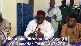 day 3 ramadan tafseer 1442 2021 sheikh aminu ibrahim daurawa