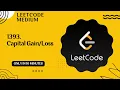 Leetcode Problem Capital datadnyan