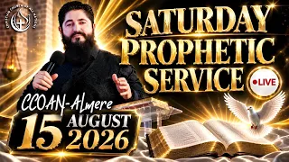 CCOAN ALMERE - SATURDAY PROPHETIC SERVICE 2026 LIVE BROADCAST