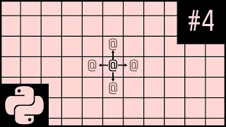 Python Tkinter Tutorial 2D Grid Based Map Part 4 - Wraparound Map