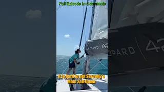 Rigging a Cunningham (Downhaul) for Serenity’s Main Sail