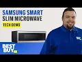 Samsung Smart SLIM Microwave - Tech Demo from Best Buy