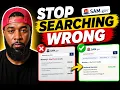 Stop Searching SAM gov Like This Find Contracts Faster