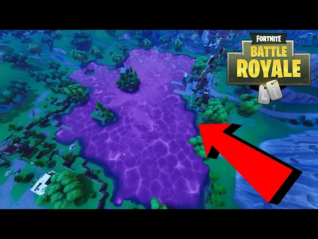 LOOT LAKE DESTROYED! NEW “PURPLE LAKE” LOCATION IN FORTNITE! FINAL CUBE MOVE FOR SEASON 6!