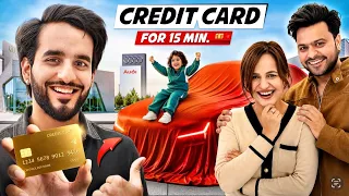 I Gave Credit card to my Sister but only 15 Minutes To Spend 😱
