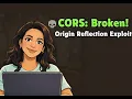 CORS vulnerability with basic origin reflection